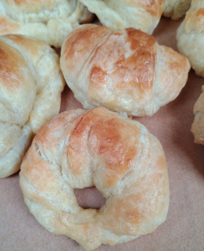 homemade croissants